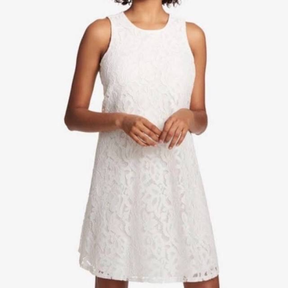 Tommy Hilfiger White Lace Dress